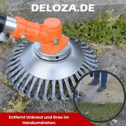 Steel Wire Trimmer Attachment – Weed & Grass