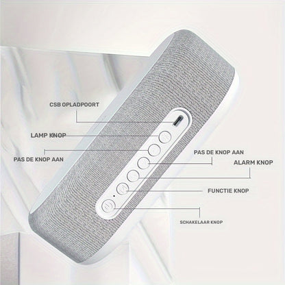 Wireless Charging Station | With Alarm Clock and Temperature Display