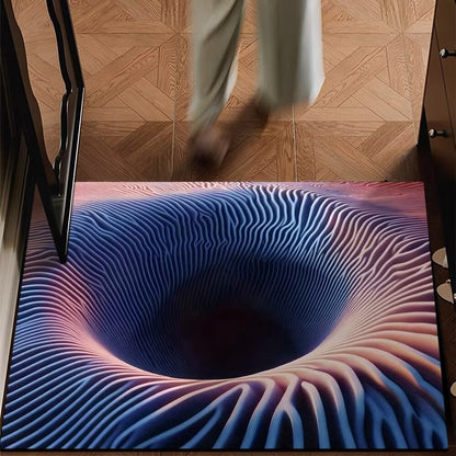 3D Optical Illusion Door Mat – Anti-Slip