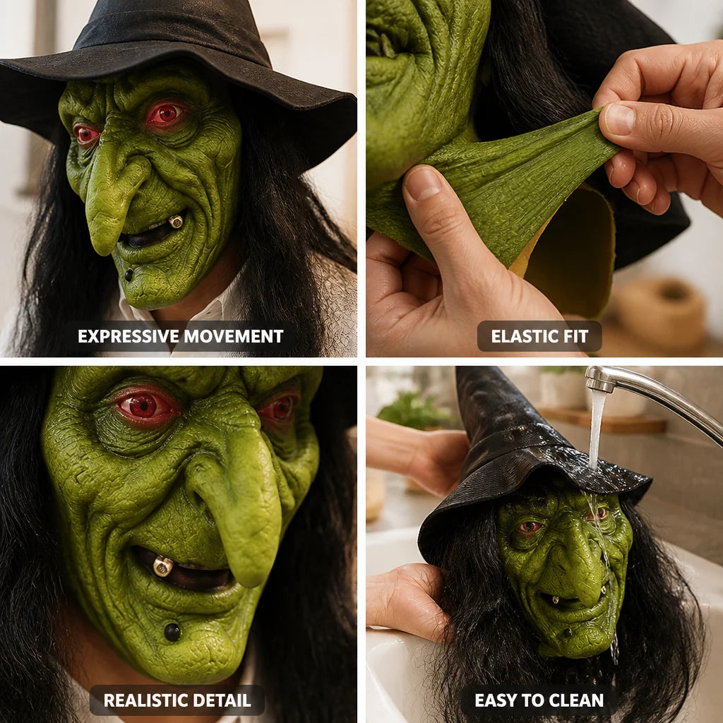 Realistic Natural Latex Mask (Elastic Fit for Adults)