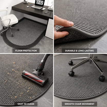 Luxurious Curved Chair Mat (Various Sizes)