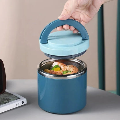 Thermal Lunchbox made of Stainless Steel with Handle – 630 ml & 1000 ml