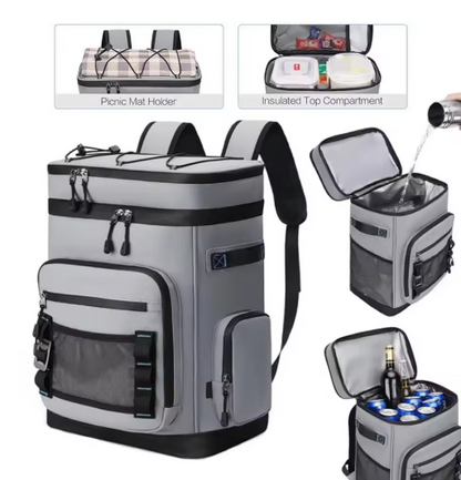 Cooler bag with removable compartments