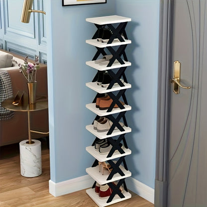 Narrow Shoe Rack Tower