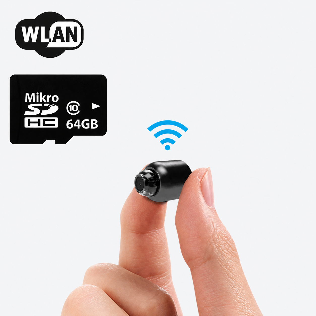 Mini WiFi Security Camera with Night Vision