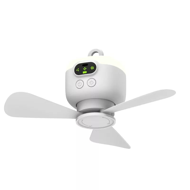Rechargeable Ceiling Fan with LED