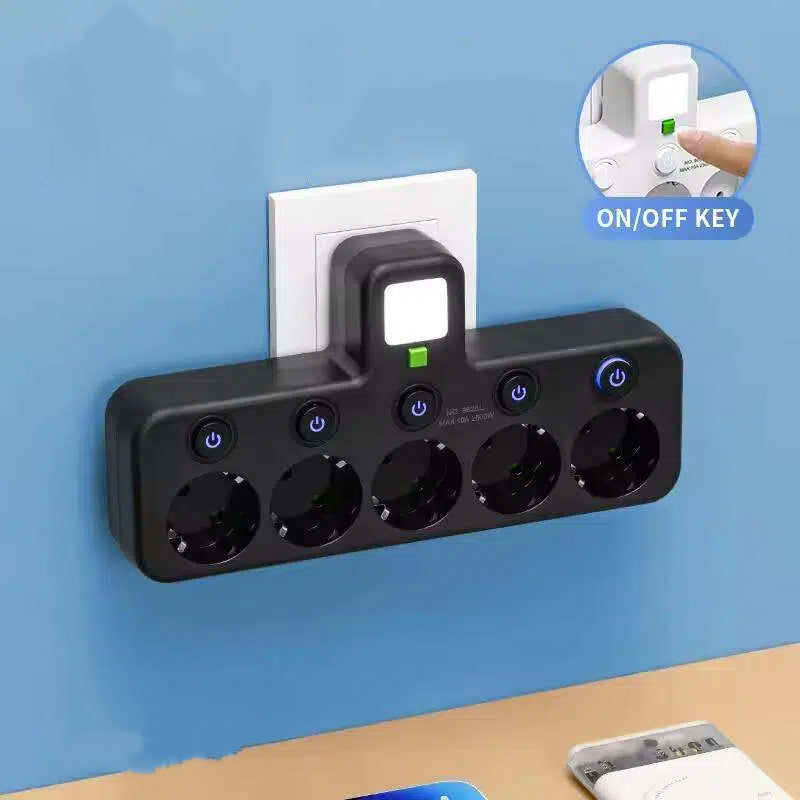 PowerNest Extension Lead with USB Ports & Switches