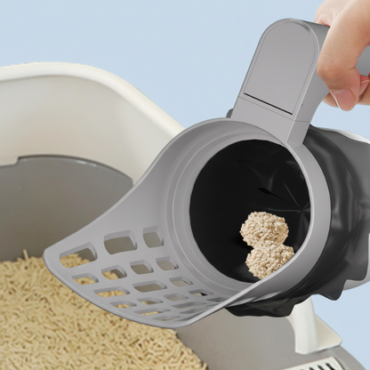 PurePaw Cat Litter Scoop with Collection Container