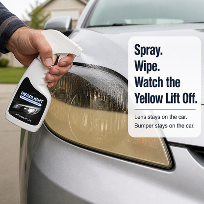 Headlight Care Spray for Clear Surfaces