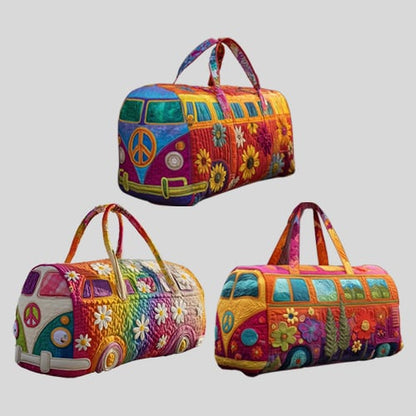 FloraVoyage Quilted Flower Travel Bag C3.2