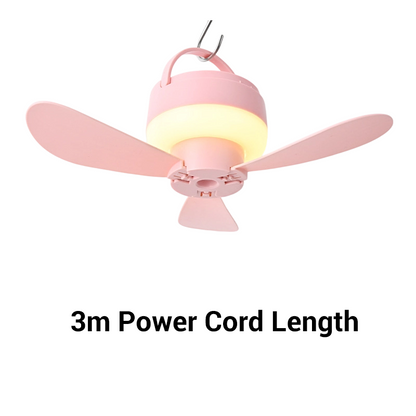Hanging LED Fan with Night Light