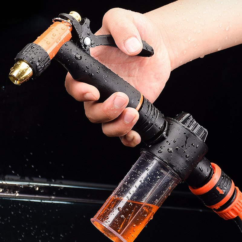 High-Pressure Garden Hose Nozzle Made of Metal