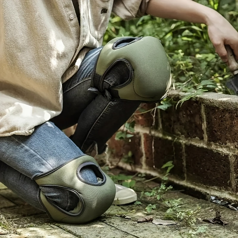 Ergonomic Garden Knee Pads with Adjustable Straps
