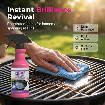 Powerful Grill Cleaning Spray – Grease Gone in 3 Minutes