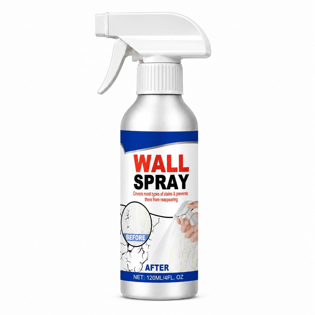 Wall Repair Spray for Scratches & Stains
