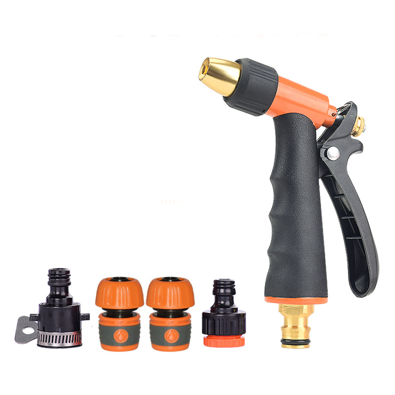 High-Pressure Garden Hose Nozzle Made of Metal