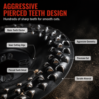 VeloCraft Wood Grinding Disc for Angle Grinder