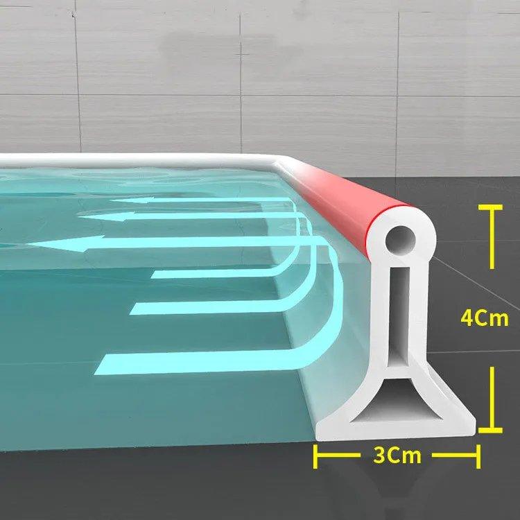 Self-Adhesive Silicone Water Barrier Strip