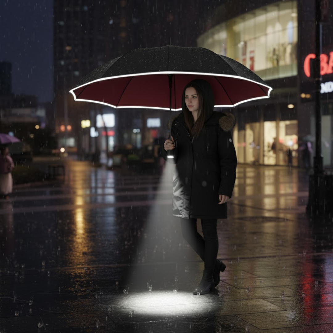 StormShield LED Automatic Umbrella