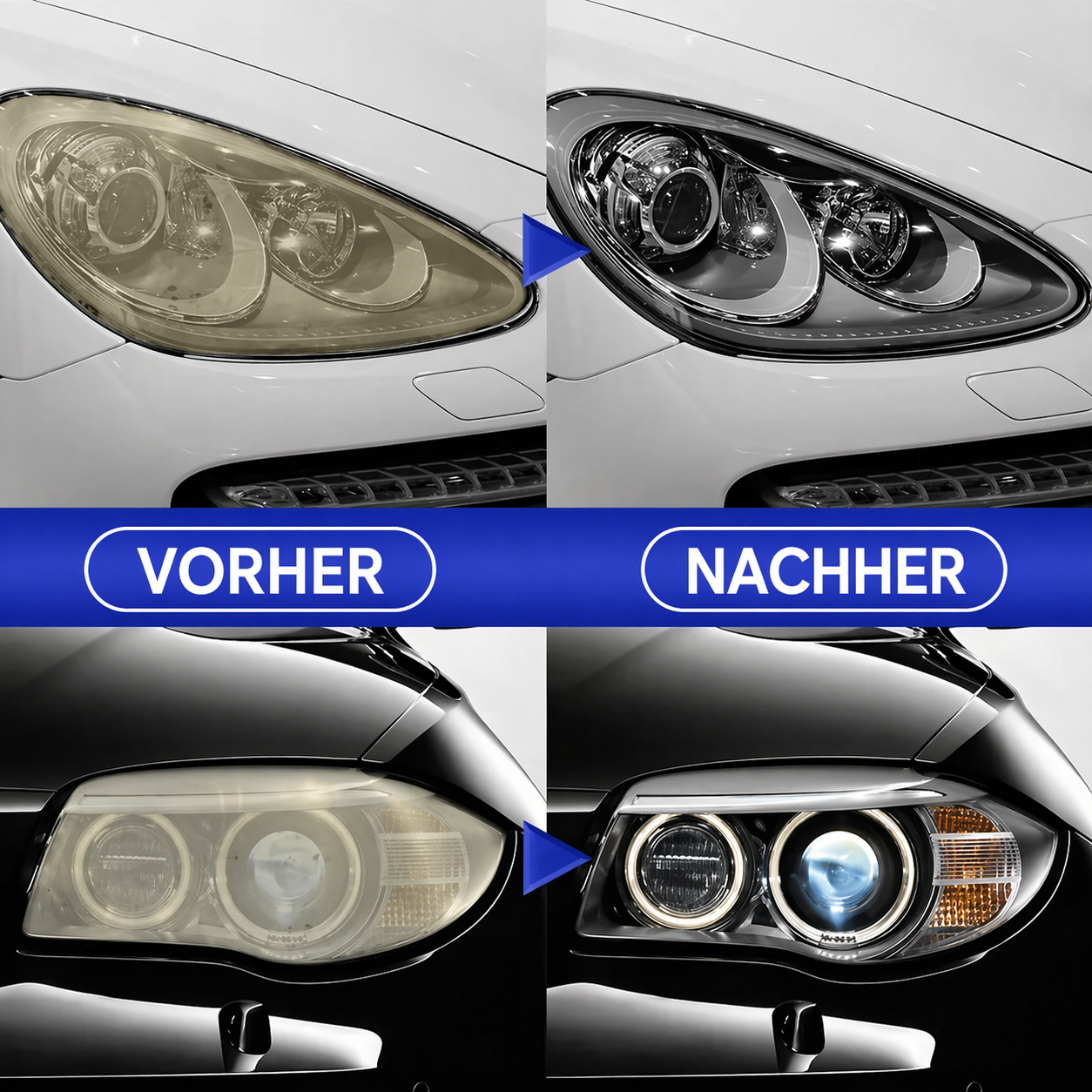 Headlight Restoration Kit for Cars