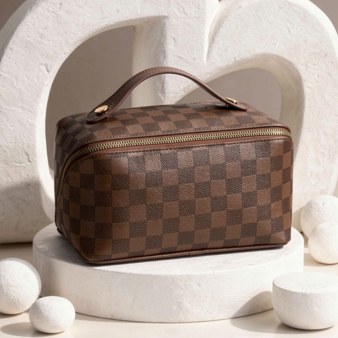 Cosmetic Bag Makeup Organizer with Compartments