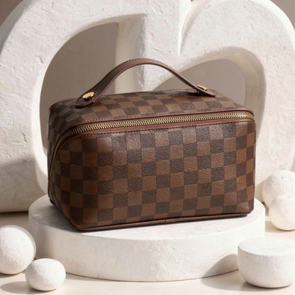 Cosmetic Bag Makeup Organizer with Compartments