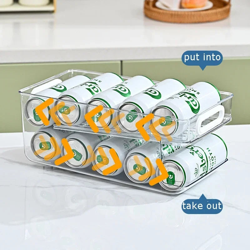Transparent Refrigerator Organizer