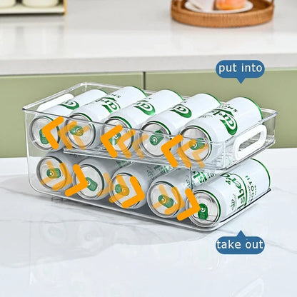 Transparent Refrigerator Organizer