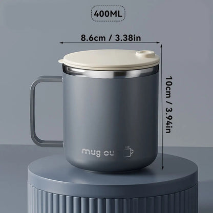 Insulated Stainless Steel Coffee Mug with Lid