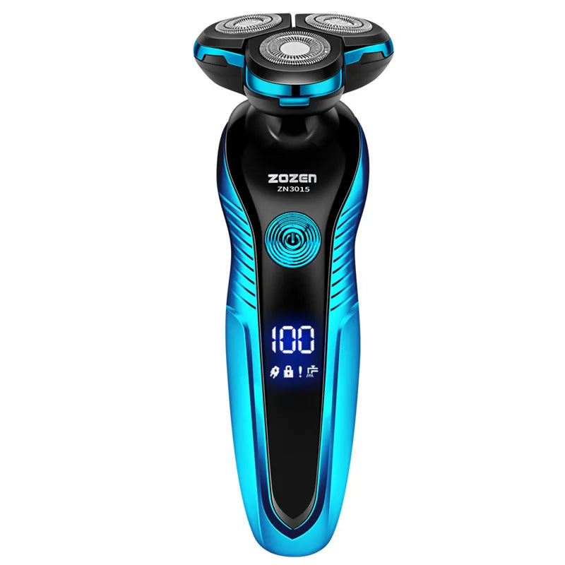 Electric 3-Head Rotary Shaver USB