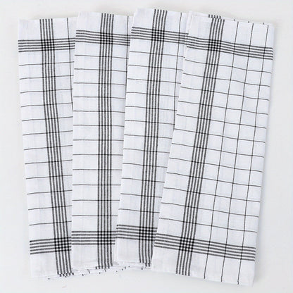 Dish Towel Set 12 Pieces Made of Cotton