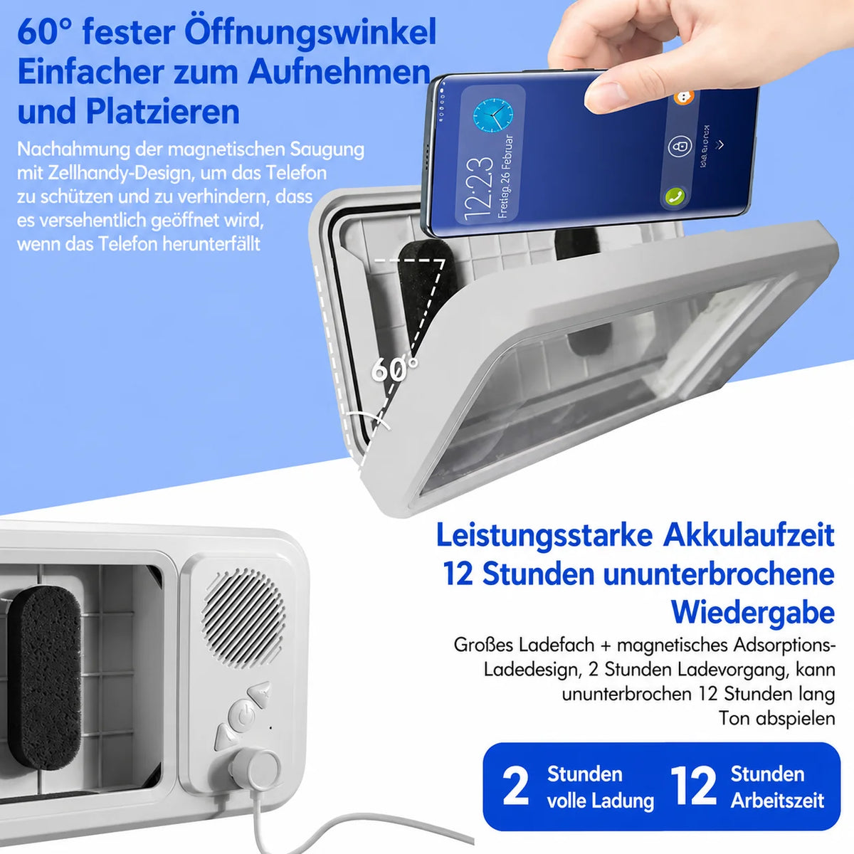 AuraStream™ — Transform Your Shower into Your Personal Concert Stage Full of Freedom and Crystal-Clear Musical Enjoyment