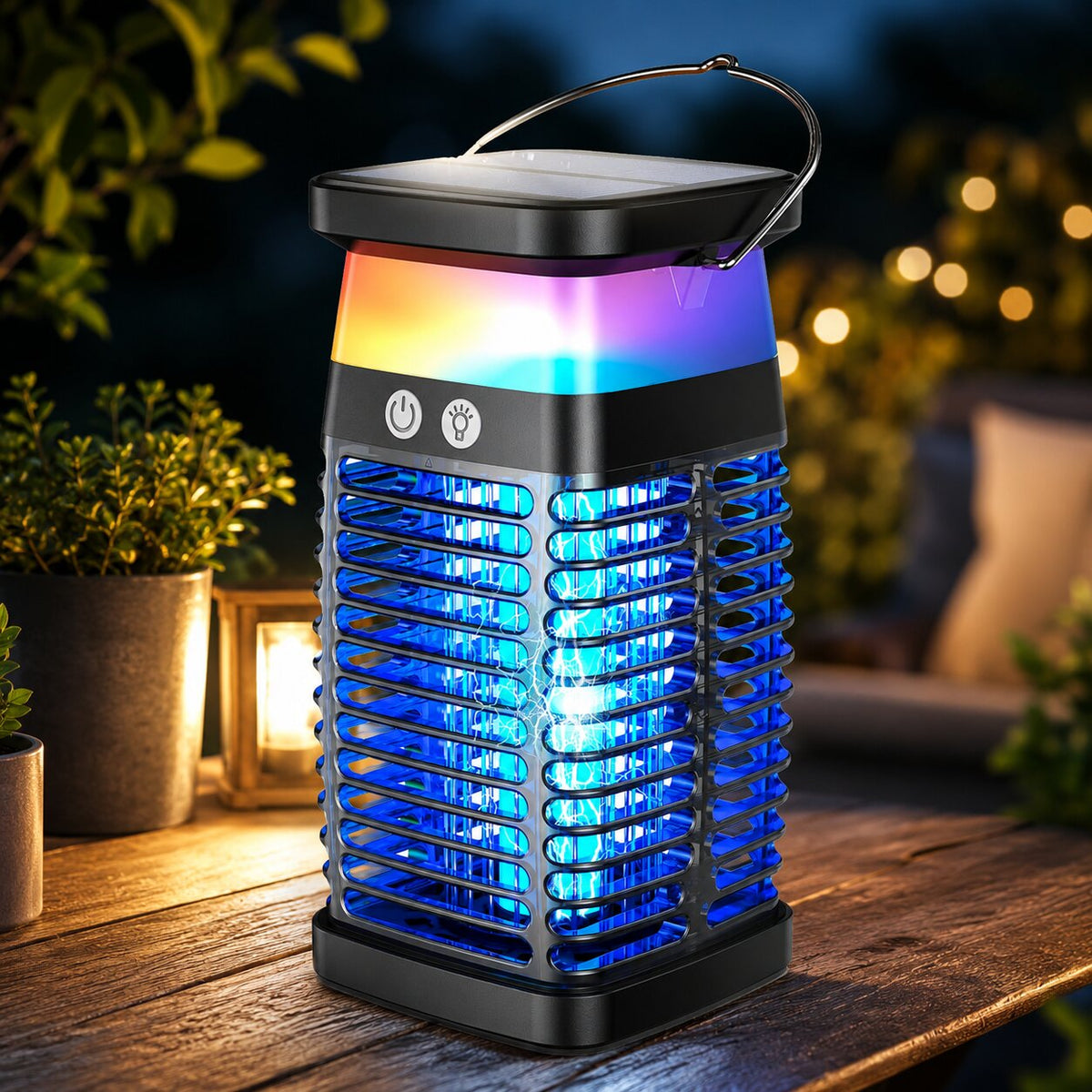 Solar Mosquito Trap with Lantern Function