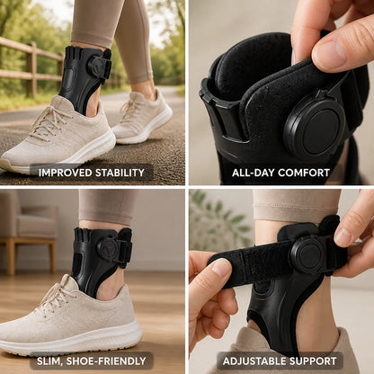 Adjustable Ankle Support with Low Profile (Single)