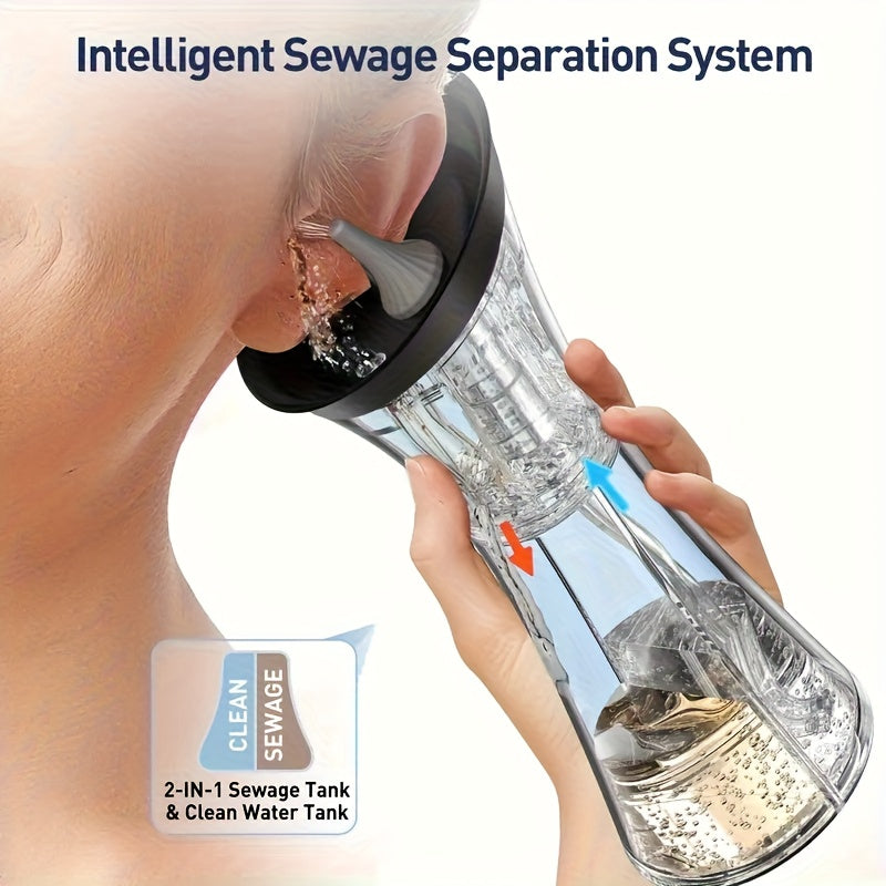 Electric Ear Cleaner with Dual Water Tank
