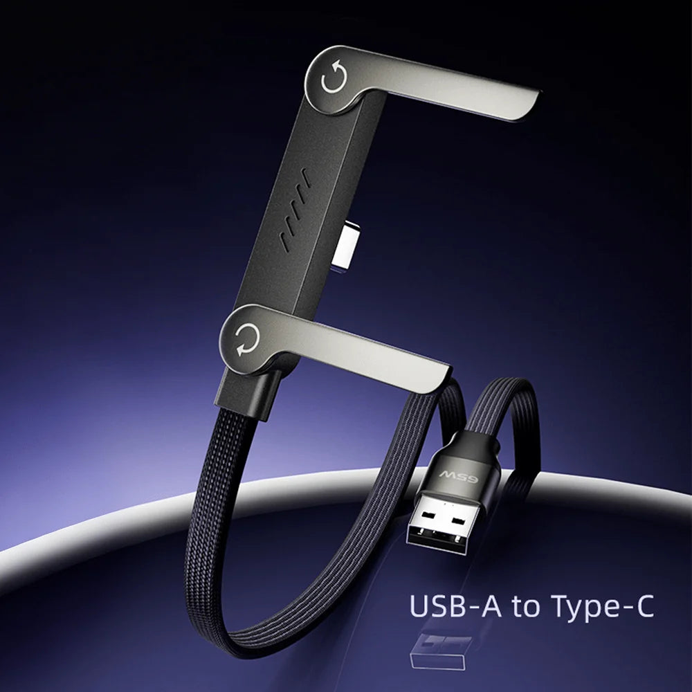 VeloGrip™ Power Cable — Lightning-Fast Charging and Rock-Solid Grip for Boundless Freedom