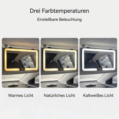 Car Makeup Mirror with Light – GlowVisor