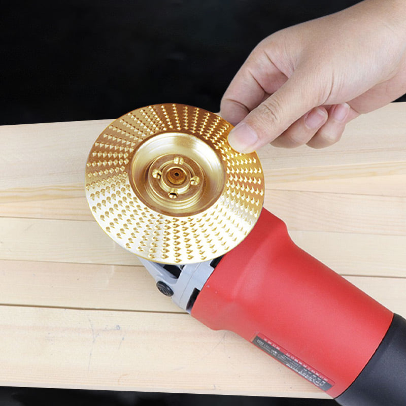 Carbon Steel Angle Grinder Wood Shaping Disc