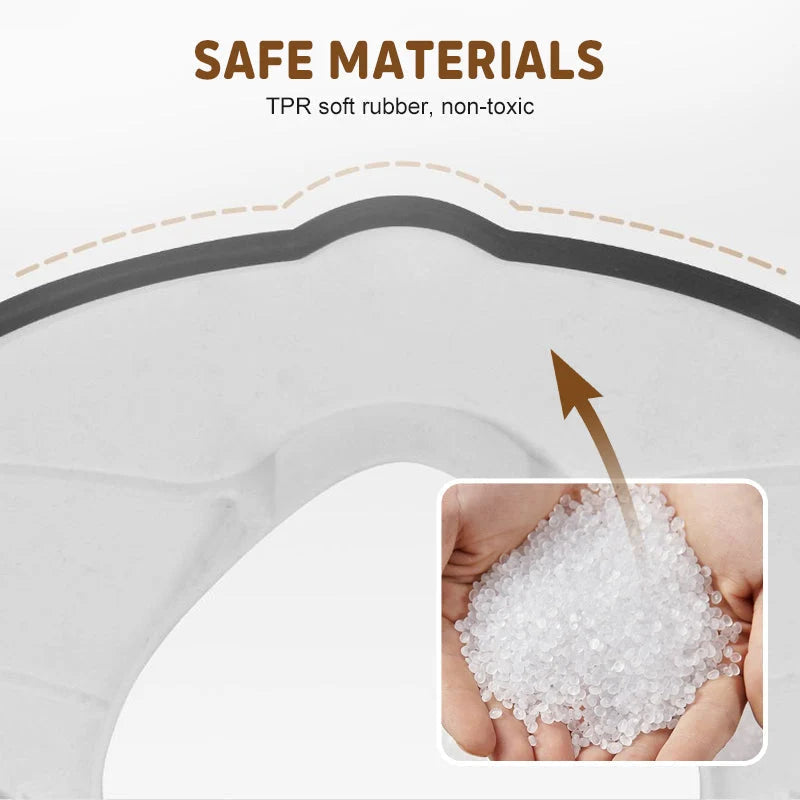 SafeTidy™ — All-around worry-free protection and comfort for little seating heroes everywhere