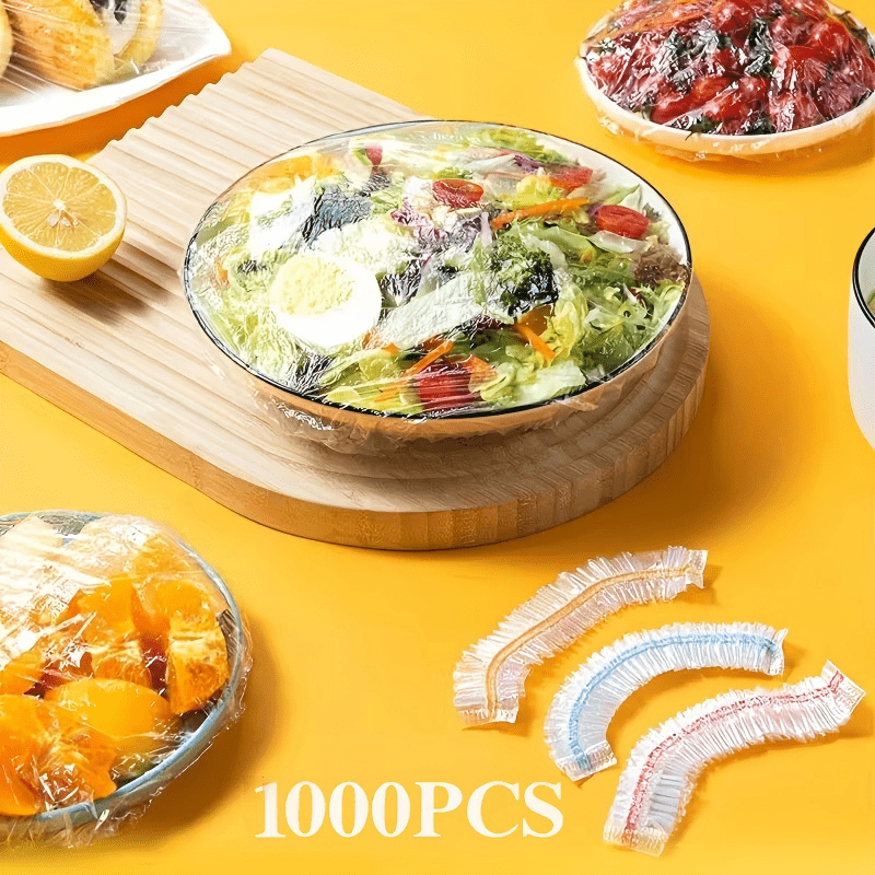 Elastic cling film covers 1000 pieces made of PE