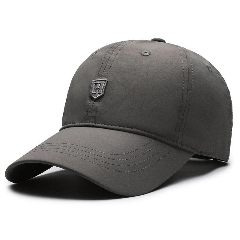 Perforated Sports Cap Men Breathable