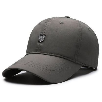 Perforated Sports Cap Men Breathable