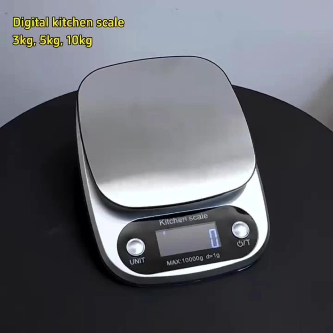 Digital Kitchen Scale Stainless Steel