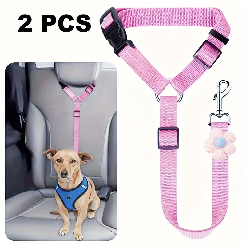 Dog Safety Harness & Leash 2-in-1