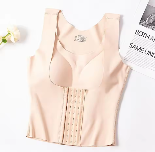 WaistSculpt Push-up Bra with Support Design
