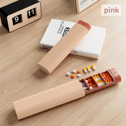 7-Day Weekly Pill Organiser with Labelled Compartments