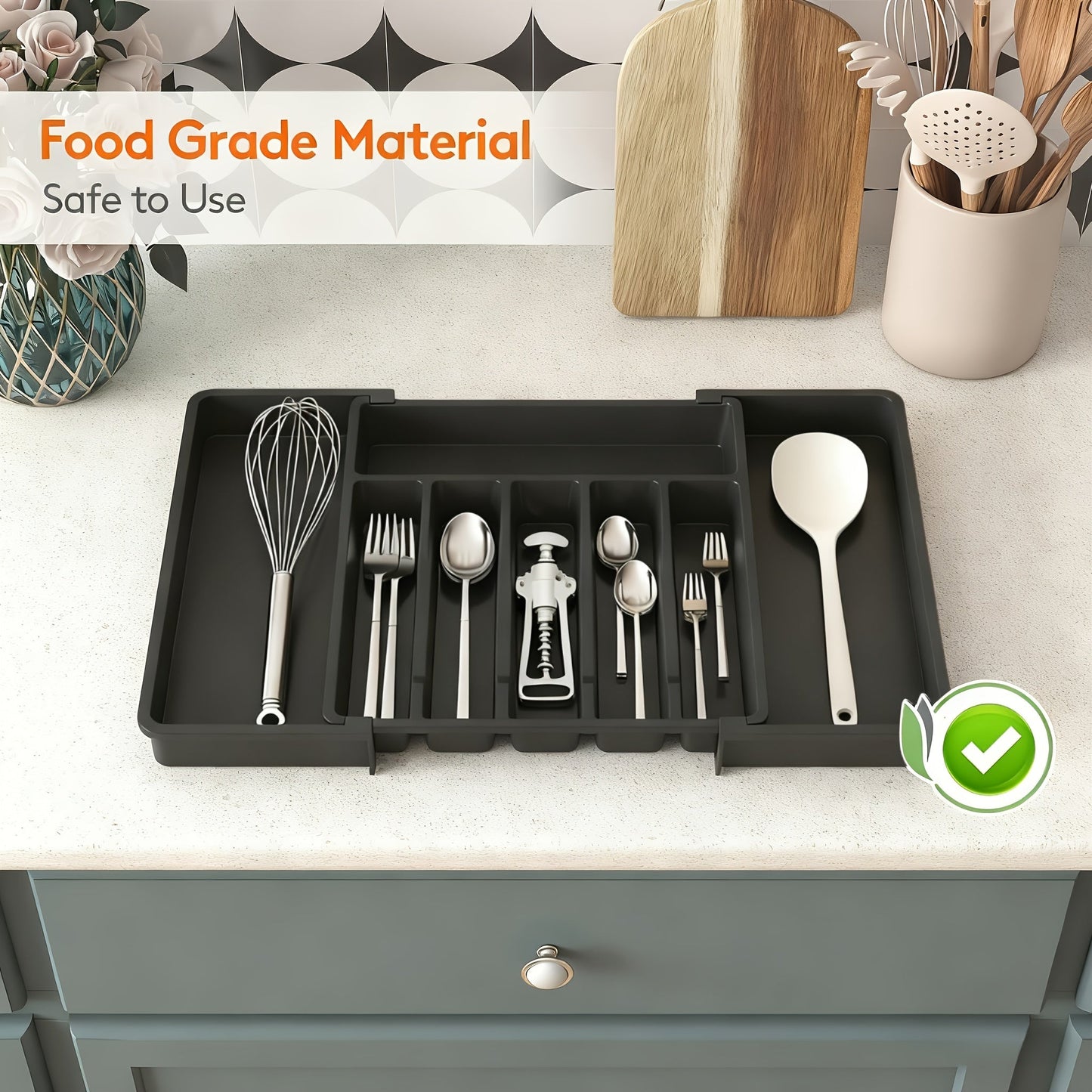 Extendable Cutlery Insert 33–57 cm