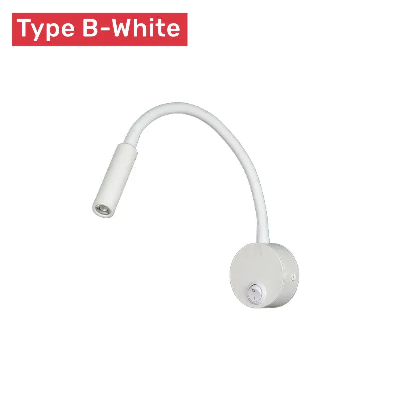 LED Wall Lamp with Swivel Arm & Touch Control