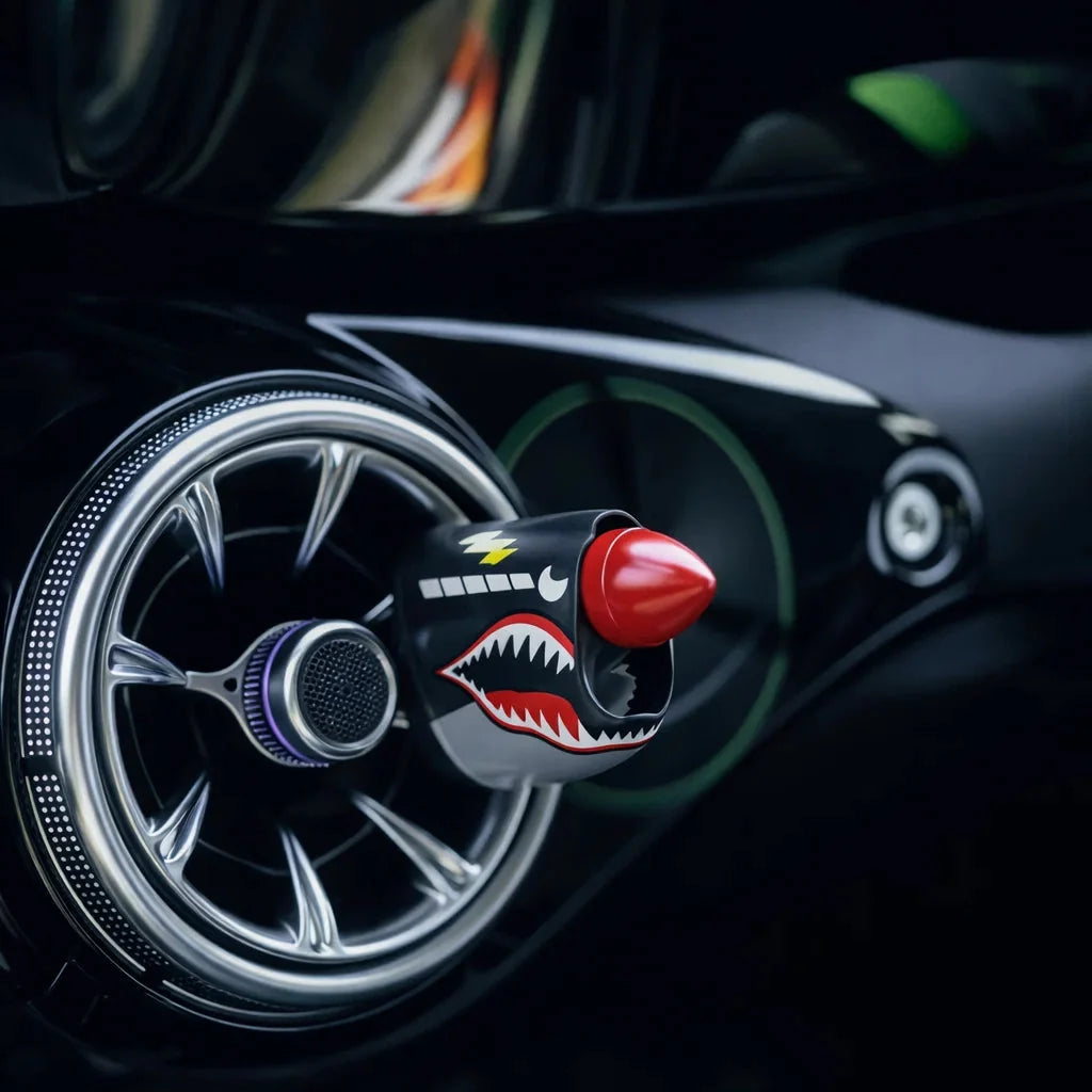 AeroLegend™ — Bring Your Car to Life and Turn Heads with Rotating Airplane Charm!