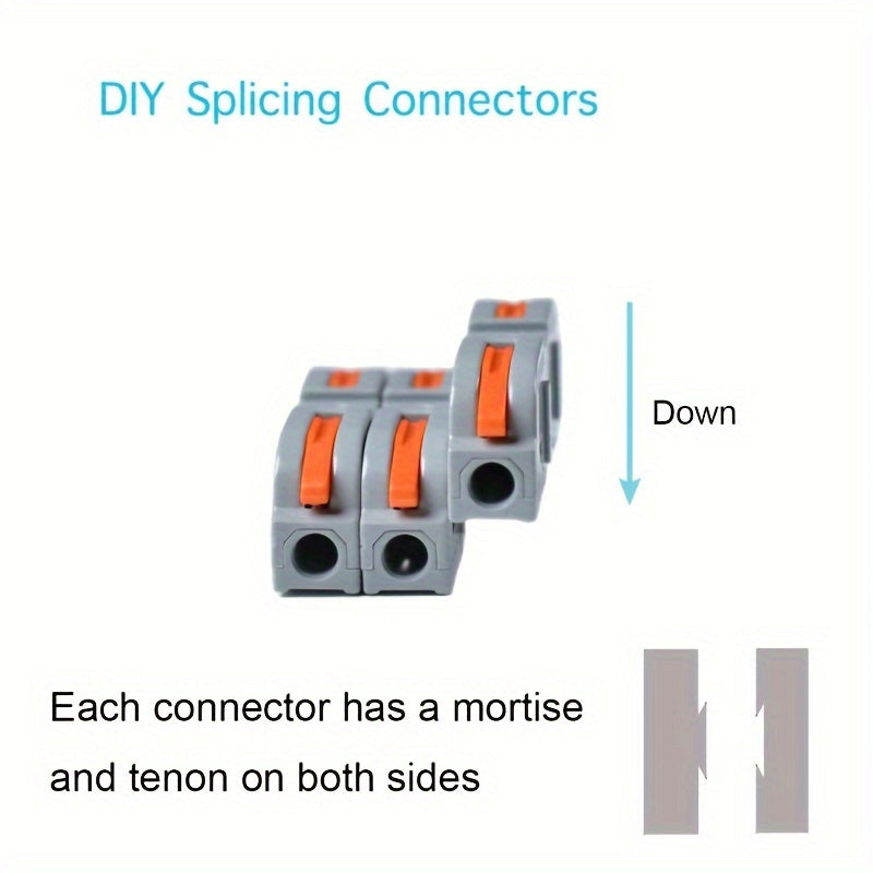 Lever Clamp Cable Connector Set | 2–4 Port Modular